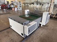 Machine automatique d'assemblage de carton, machine à rainurer les cloisons en carton ondulé avec support de collecte de papier
