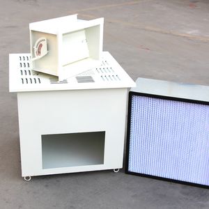 Unit Filter Kipas <span class=keywords><strong>FFU</strong></span> Berkualitas Tinggi yang Dapat Disesuaikan dengan Filter HEPA H14 Baru untuk Hood Aliran Udara Laminar Ruang Bersih di Langit-langit untuk Pabrik Manufaktur - Product Image 5