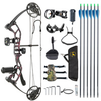 TOPOINT ARCHERY M2 Paquete de arco y flecha compuesto para jóvenes Arco de tiro con arco para niños/jóvenes Arco de caza de 21 cm OEM/ODM