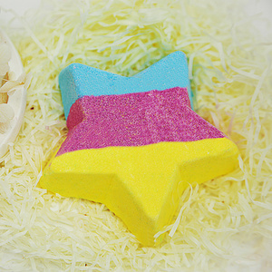 Bombes de bain effervescentes bio personnalisées en gros, nouveau design, colorées, effet météore arc-en-ciel, lavables, emballage cadeau mignon, vente directe - Product Image 4