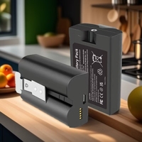 Baterai Lifepo4 Isi Ulang 3.65V 6040mAh Pengganti untuk Ring V4 Video Doorbell Hitam Stok XinYuanNeng OEM