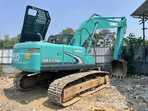 Kobelco รถขุดดินสไตล์ญี่ปุ่นเรโทร21ตัน/20ตันพร้อมเครื่องมือขุดแกน SK210LC-8สำหรับขายในลานเซี่ยงไฮ้ - Product Image 3
