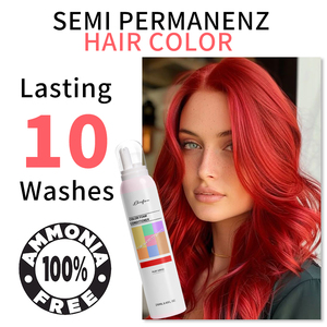 FEELING OEM Blue Crème de teinture semi-permanente pour cheveux Couleur de cheveux <span class=keywords><strong>bleu</strong></span> néon longue durée pour le bricolage et <span class=keywords><strong>l</strong></span>'utilisation en salon 80ml - Product Image 5