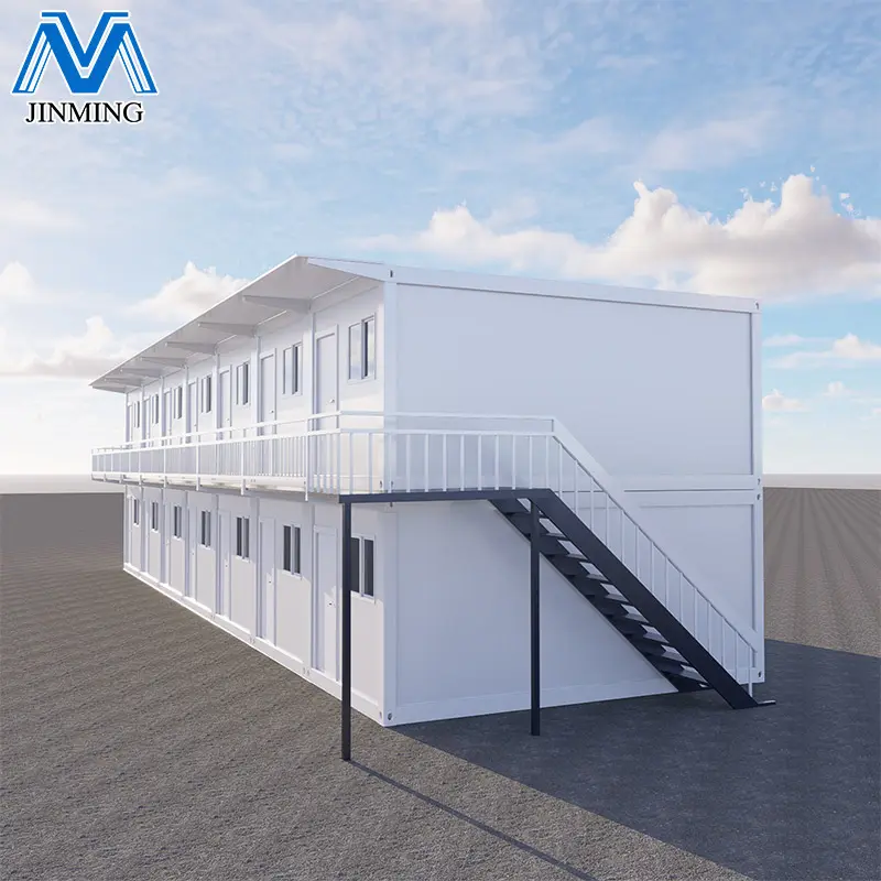 Nouveau design maison préfabriquée pliable structure en acier bâtiment durable maison commerciale Flak Pack conteneur