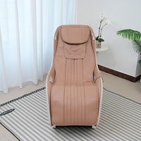 Sillón de Masaje Reclinable Moderno de Gravedad Cero con Detección Corporal Inteligente, Calefacción Lumbar y Altavoz Bluetooth para Hogar y Oficina