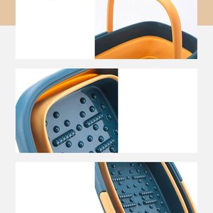 Baignoire pliable pour les pieds, bac de lavage pour les pieds, grande taille, en plastique pliable - Product Image 4
