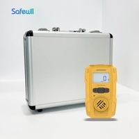 Le plus petit détecteur de gaz à gaz unique Safewill OEM/ODM ES20D analyseur de gaz portatif H2S CO O2 CL2 NH3 O3 HCN CLO2 NOX détecteur de gaz