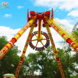 Big theme park equipment thrill rides largest spinning pendulum swing hammer ride for sale