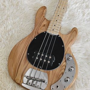 Basse électrique <span class=keywords><strong>Music</strong></span> <span class=keywords><strong>Man</strong></span> 4 5 cordes en bois naturel de haute qualité, qualité professionnelle pour les performances rock, élégante - Product Image 4