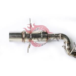 Sistema de Escape Catback Vortex de Alto Rendimiento, Acero Inoxidable 304, Acabado Espejo, con Válvulas de Sonido Activas, Garantía de 24 Meses para Subaru - Product Image 5