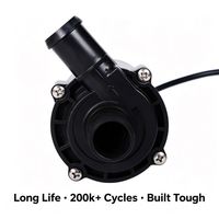 Pompe sans balais 12V/24V pour toilettes intelligentes et évier cuisine - Basse pression, silencieuse, personnalisation OEM