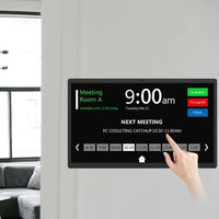 Tablette de planification de salle numérique OEM 15,6 pouces Android 14 RK3576 Octa Core POE à fixation murale avec NFC pour entreprises