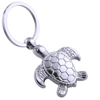 Porte-clés tortue personnalisé en gros avec logo, porte-clés amusant animal marin, porte-clés en métal tortue 3D, souvenirs, breloques pour sacs à main et sacs