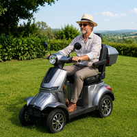 Nouveau scooter électrique à trois/quatre roues 2026 pour personnes âgées, seniors et handicapés, moteur 1000W, batterie 20Ah
