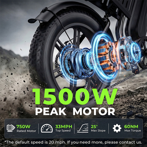 <span class=keywords><strong>Bicicleta</strong></span> Eléctrica Motorizada F6 US Stock Envío Rápido DTTZH 48V15A E-bike <span class=keywords><strong>Bicicleta</strong></span> Eléctrica de <span class=keywords><strong>Montaña</strong></span> E-Bike - Product Image 2