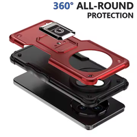 Nouvelle couverture arrière de Protection Anti-chute avec coque de téléphone béquille magnétique pour Redmi 9 10 14C 11 12 13Pro Note11Pro Poco X4Pro M4Pro