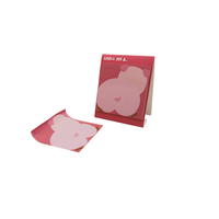 Nouveauté créative : Blocs-notes parfumés auto-adhésifs en forme de fesses de cochon, conformes IFRA, personnalisables, faible MOQ, OEM/ODM, pour niche de segment.
