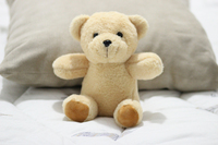 Vente en gros de poupées ours en peluche en cours d'exécution jouets en peluche animaux filles coussins cadeaux apaisants pour les enfants