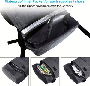 Mochila Impermeable de 40L para Deportes al Aire Libre, Viajes, con Cubierta para <span class=keywords><strong>Lluvia</strong></span>, para Camping, Escalada, Esquí, Ciclismo, Senderismo, Marca YATU - Product Image 4