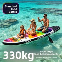 Planche de surf gonflable en PVC pour adultes, paddleboard SUP, bateau avec accessoires complets