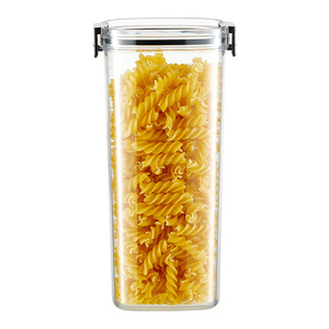Boîte de rangement moderne pour snacks de qualité alimentaire Bocal en plastique scellé PET pour les techniques d'injection de grains de café pour l'espace cuisine - Product Image 5