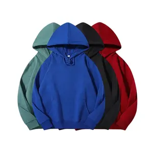 Nieuwe Stijl Op Maat Ontwerp Uw Eigen Merk Unisex Print Logo 500 Gsm Katoen Zwarte Hoodies