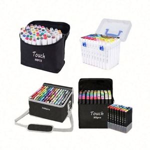 Lot de marqueurs pinceaux double pointe pour enfants, 24/36/48 couleurs, pour peinture animée et dessin à la main, vente en gros - Product Image 4