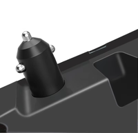 Chargeur sans fil pour Mercedes Benz W205 C43 C63 AMG GLC43 GLC63 X253 C / GLC-Class, accessoires de charge USB pour téléphone portable
