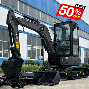 Envío Gratis en la UE, Mini Excavadora Económica de 3.5 Toneladas, CE, Multifuncional, Excavadora Pequeña de 1 y 2 Toneladas con Accesorios Gratuitos para Granja - Product Image 2