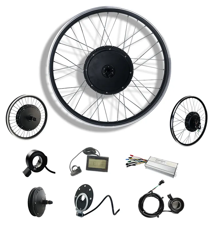 In stock 48v 1500w KT-LCD3 bicycle parts accessories electric e bike conversation kit hub motor Mountain