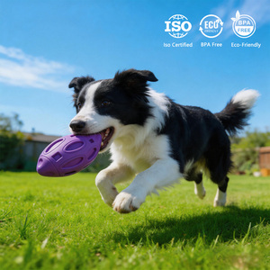 Pelotas <span class=keywords><strong>de</strong></span> Goma para Masticar para <span class=keywords><strong>Perros</strong></span>, con Sonido, para Limpieza Dental, Ecológicas, Indestructibles y Duraderas, Juguete para Mascotas <span class=keywords><strong>de</strong></span> <span class=keywords><strong>Razas</strong></span> Medianas y Grandes - Product Image 1