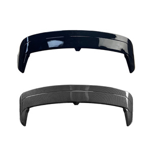 Volkswagen Golf 8 Rear Spoiler 2020 Piano <b>Black</b> Carbon Fiber ABS <b>Trunk</b> Wing - Product Image 2