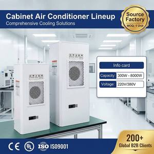 Nouveau climatiseur d'armoire intérieure Rittal EA 300W pour armoire électrique PLC, compresseur Hitachi, garantie 1,5 an, montage latéral - Product Image 3