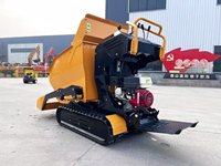 500KG 1000KG Selbstladender Gummiketten-Minidumper YFD05 YFD10