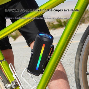 New <b>Wireless</b> Blue Tooth Speaker Outdoor Waterproof Portable With RGB <b>Lighting</b> Cylindrical Speaker Subwoofer - Product Image 4