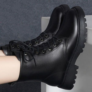 <span class=keywords><strong>Bottes</strong></span> d'Hiver à Fermeture Éclair Latérale, Chaussures Courtes Chaudes en Peluche pour Femmes, Tailles 35-41, Collection 2024 - Product Image 1