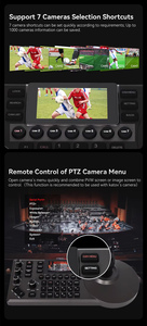 Kit de Cámara 3x MC630 + MKB20, Sistema de Transmisión con Seguimiento IA 4K60fps, PoE HDMI/SDI/NDI/USB, Kit de Cámara Óptica 30x - Product Image 4
