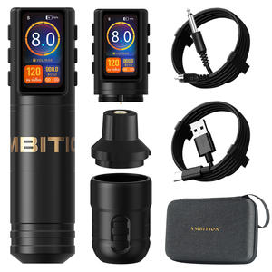 Máquina de Tatuar Inalámbrica Profesional Ambition Ninja Max+ con Motor sin Núcleo de 2000 mAh y 3.5 mm de Carrera, Tipo Pluma para Artistas del Arte Corporal - Product Image 1
