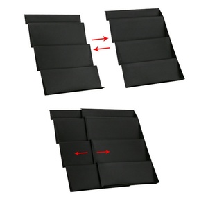 Organisateur de <span class=keywords><strong>tiroir</strong></span> à épices, plateau à épices pour armoires de cuisine, support à épices réglable à quatre niveaux, insert de <span class=keywords><strong>rangement</strong></span> pour épices de cuisine - Product Image 4