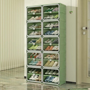 <span class=keywords><strong>Scarpiera</strong></span> Ant Box a più livelli salvaspazio di grande capacità per ingressi e corridoi interni, mobile moderno minimalista per la casa - Product Image 3