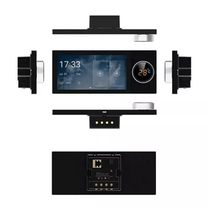 2022 Android Tuya Zigbee Wifi <span class=keywords><strong>6</strong></span> HD LCD écran tactile passerelle de contrôle de la maison intelligente commande vocale Alexa avec prise américaine - Product Image 3