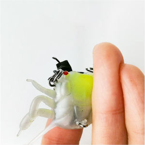 Señuelo de pesca de plástico suave Vibe calamar hundimiento lápiz espacios en blanco pescado agua salada cabeza de resina agua salada pesca atún curricán señuelos - Product Image 4