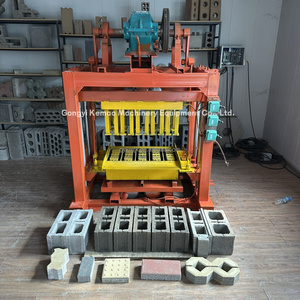 Người dùng nước ngoài ủng hộ máy móc làm gạch xi măng, chẳng hạn như máy làm gạch rỗng 6 inch. - Product Image 5