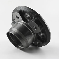 Boîtier de moyeu de roue avant YC3 et boîtier d'engrenage final arrière, personnalisés en zinc/aluminium avec revêtement en poudre, OEM/ODM disponibles, différentiel avant/arrière sur mesure