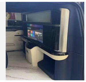 Cloison de séparation de luxe YLD, écran TV 32 pouces, accessoires intérieurs de voiture en cuir PU, conversion de fourgonnette V-Class W447, personnalisé - Product Image 3