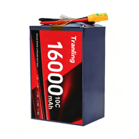 Batterie Lipo FPV 6S 16000mAh 22000mAh 10000mAh 4S 8S 12S Haute Décharge Course Longue Portée Cellule d'Alimentation UAV Légère Performance Optimisée