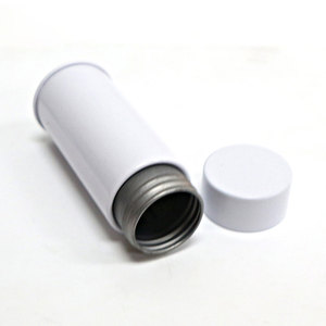 Envase Redondo de Aluminio Personalizado con Tapa de Rosca a Prueba de Niños para Flores Secas, Té, Dulces Comestibles, Gomitas - Product Image 2