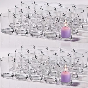 ขวดโหลใส่เทียนหอมขนาด200-430มล. ภาชนะใส่เทียนพร้อมฝาไม้ - Product Image 3