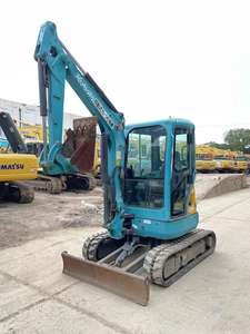 Modèle 2023 Excavatrice sur chenilles d'occasion U30 Moteur Kohler Système entièrement hydraulique Poids opérationnel de 3 tonnes Capacité de la cuillère de 0,3 m Moteur PLC - Product Image 4