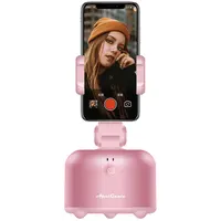 APAI GENIE II otomatik yüz nesne izleme kamera 360 rotasyon akıllı Selfie sopa Tripod tutucu akıllı çekim telefon dağı